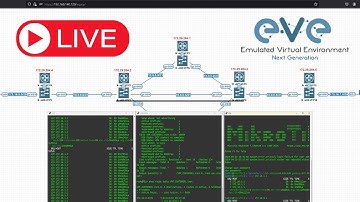 EVE-NG Livestream, more MikroTik and Juniper?