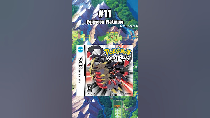 All Mainline Pokemon Games RANKED from WORST to BEST!