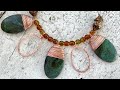 BEADING LIVE! Azurite Oval Necklace w/ Sam