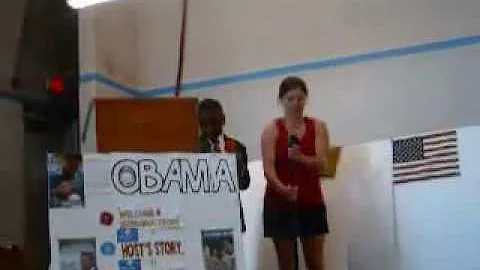Mr. DePriest holds a rally at Democratic Office