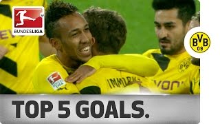 Top 5 Goals - Pierre-Emerick Aubameyang - 2014\/15