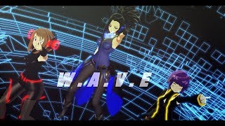 [MMD BNHA/ MMDヒロアカ] WAVE ver 3 (200  subs special)