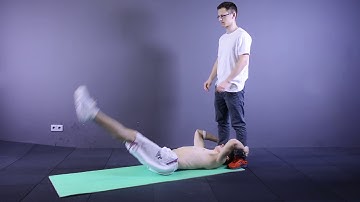 Partner Lying Leg Raise With Lateral Throw Down (source)