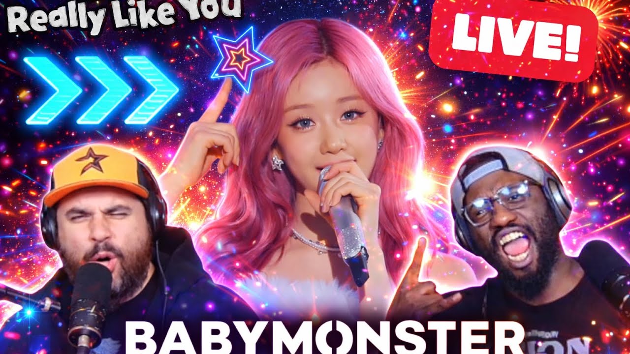 BABYMONSTER - Реакция на выступление с песней ‘Really Like You’ на концерте “LOVE MONSTERS”