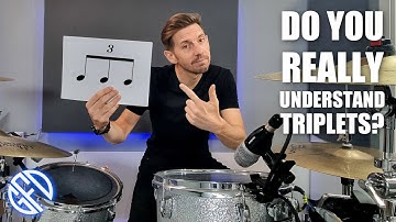 Understand and play Triplets correctly in less than 10 Minutes - Drum Lesson #9