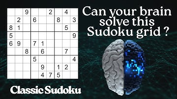 A Classic Sudoku with Genius One-of-a-Kind Logic!