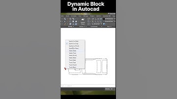 Smart use of dynamic block in autocad #autocad #cadsoftware #viral #shorts