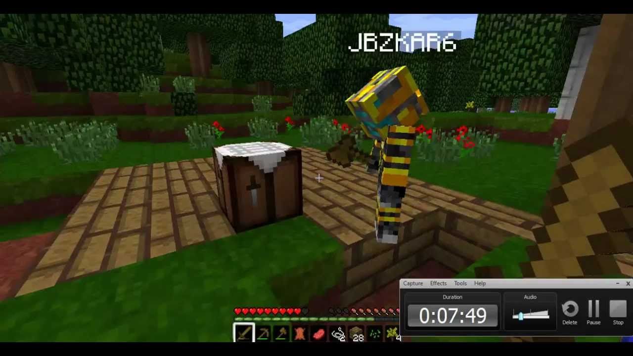 Minecraft: Lets Play Part 1- Building a House - YouTube
