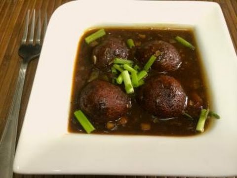 Vegetable Manchurian - Restaurant style | bharatzkitchen