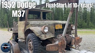 Will It Run? 1952 Dodge M37 Revival  First Start In 10+ Years