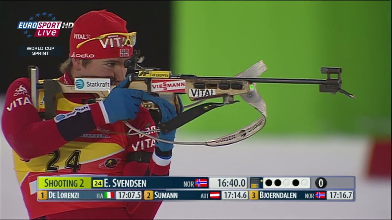 Biathlon World Cup 2009-10 Khanty-Mansiysk - Sprint - Emil Hegle Svendsen