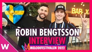 Robin Bengtsson – “Innocent Love” | Melodifestivalen 2022 Interview after Jury Final in Stockholm