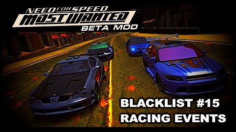 BL#15 Racing Events (BETA Content Mod) | NFS Most Wanted 2005
