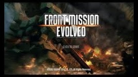 PS3 フロントミッション　エボルヴ　FRONT MISSION EVOLVED