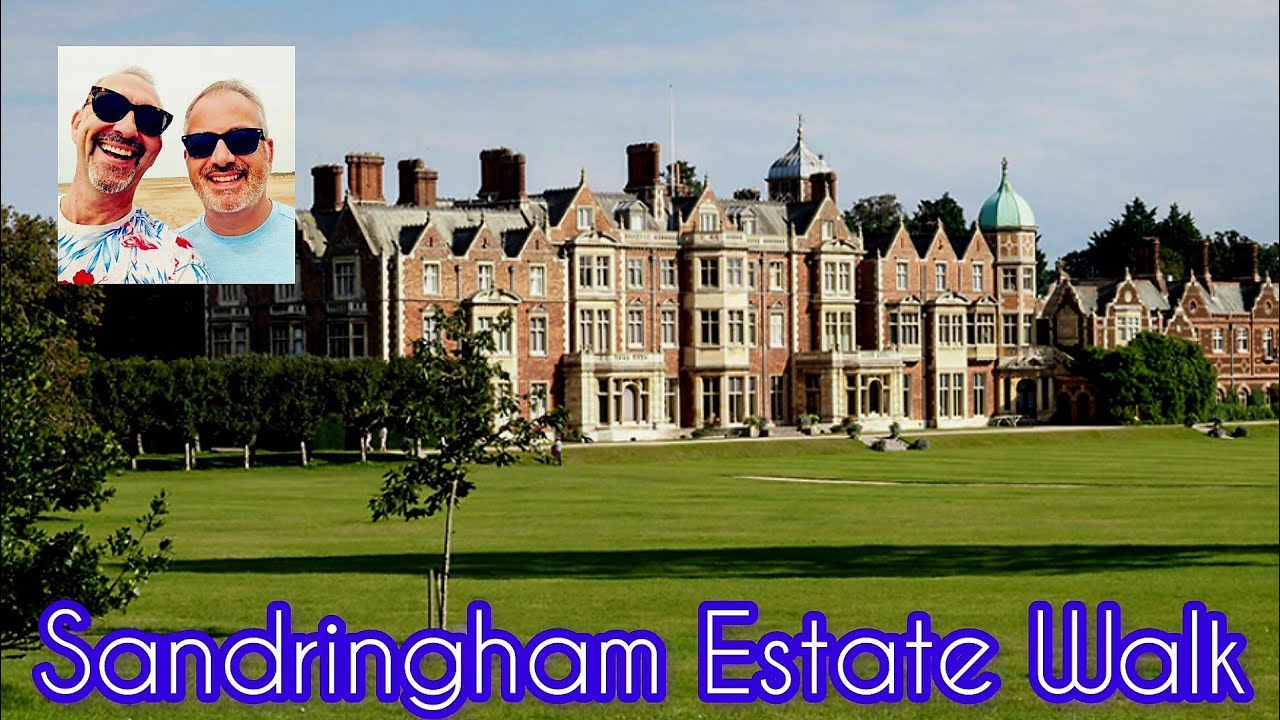 The Royal Sandringham Estate... Norfolk is the setting for this residence and Parkland walk...