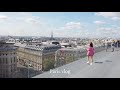 フランスのお菓子教室 & パリの絶景テラス | ギャラリー・ラファイエットの可愛いカフェ | 絶品タルトタタン | Q&A Paris暮らし vlog
