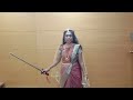 9 th std hindi lesson veerangana chennamma dialogues by keerthana