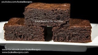 ... ★► please subscribe ★★► http://bit.ly/1ucapvh
http://www.facebook.com/bakelikeapro #chocolate #browni...