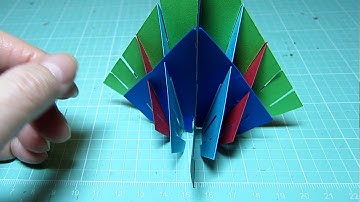 Sliceform Tree Assembly Part 3