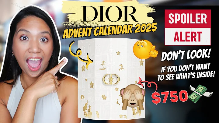 $750 Dior 2025 Advent Calendar, worth it? Spoiler alert! | Dior Beauty | Artsy Momsy