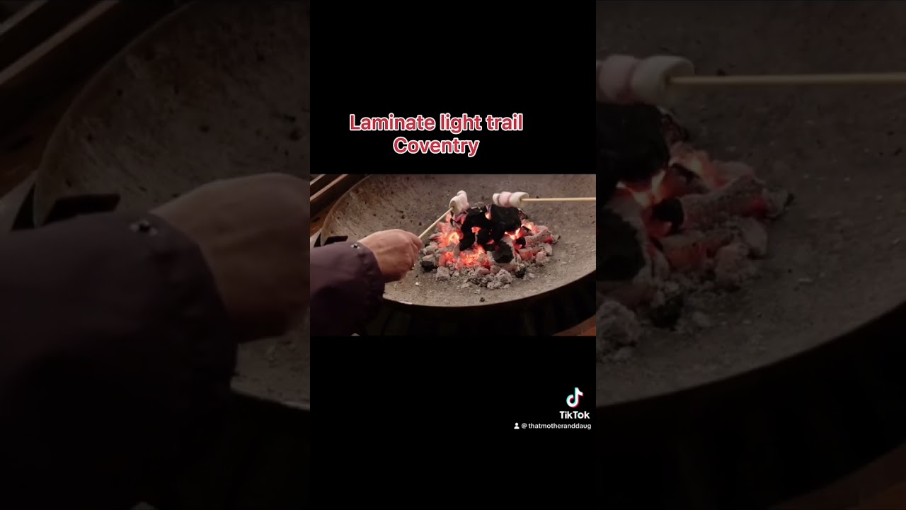 Laminate light trail Coventry vlogmas day one 