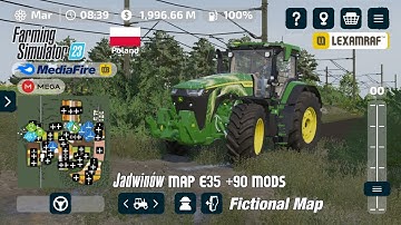Farming Simulator 23 +90 Mods Map Jadwinów | Map tour | Poland Map | Fiction Map