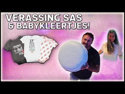 Verrassing van Sas & Nieuwe babykleertjes! - Vloggende vader #16