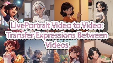 LivePortrait Video to Video: Transfer Expressions Between Videos