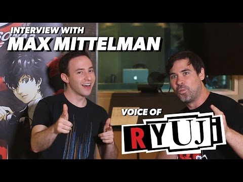 Persona 5: Max Mittelman talks about playing Ryuji!