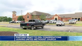Pastors react to local congregations leaving United Methodist Church