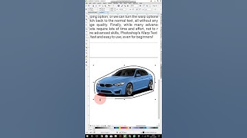 how To Warp Text In Coreldraw | Text Warp | #shorts #coreldraw #warptext