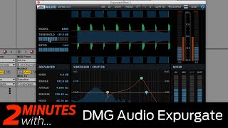 DMG Audio Expurgate VST/AU plugin in action DMG Audio Expurgate VST/AU plugin in action