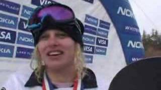 Lindsey Jacobellis Crushes Visa U.S. Snowboarding Cup