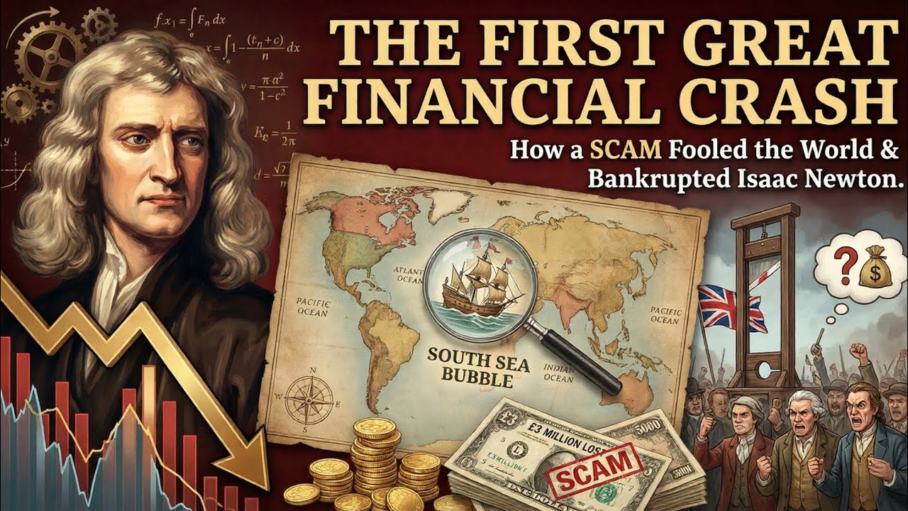 How Isaac Newton Went Broke:The South Sea Bubble