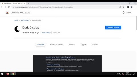 Dark Display unwanted browser extension - how to remove?