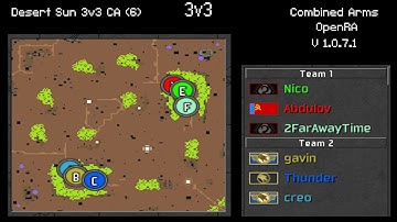 227# - Team game - 5 - 28/09/2025 - 3v3 - Combined Arms V1.0.7.1 (OpenRA)