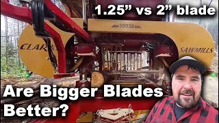 Is a Bigger Sawmill Blade Always Better?
Today were diving into my experiences with running a 2 inch wide sawmill blade as compared with 1.25 inch blades that I cut with for years. With so many options out there in terms of blade width, thickness, pitch and material, its no wonder that cut quality can be drastically affected by any number of blade variables. Stay tuned as we put the information to the test with some more sawmill action. Glad youre here!
Sawmill shown in this video:
Clarke Portable Sawmill Model 350-38
https://www.clarkeportablesawmills.com
320 Shamrock Rd
Omemee, Ontario, Canada
Tel 705-799-2871 or 705-799-1979
Email: info@ClarkePortableSawmills.com
Sawmill blade shown in this video: 2 wide, 0.042 thickness, 1 pitch.
Mikron Computer Setworks shown in this video:
MIkron SW-350-PRO-CK
https://www.lyuts-tech.com/product-page/setworks-for-cooks-sawmill
Other Brand-specific Computer Setworks available from Mikron as well at:
https://www.lyuts-tech.com/computer-setworks-shop
UAB Mikron LT
02189, Lithuania, Vilnius, Meistrų str. 8
info@mikronglobal.eu
For USA and Canada:
+1 678 399 1995
Call Hours: 6 AM - 3 PM EST/EDT
+370 621 11 365
+370 663 48 078
Call Hours: 10:00 - 19:00 CET
#clarkeportablesawmill #clarkesawmill #sawmill #sawmillbusiness #bandsawmill #mikron #computersetworks #portablesawmill #bladesharpening Is a Bigger Sawmill Blade Always Better?