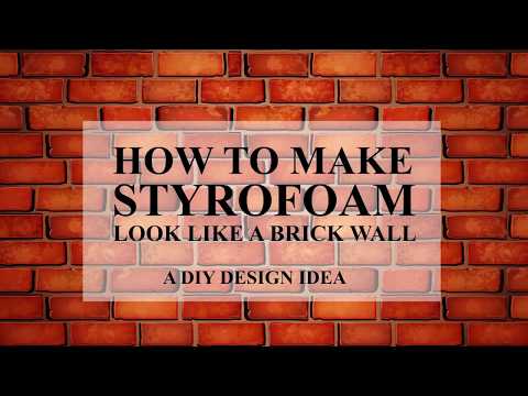 Video: Styrofoam Decor: Decorative Elements For The Interior. How To Paint Them? DIY Foam Wall Decor, Ideas For A Wedding And Facade Decor