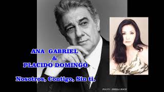 Ana Gabriel a Duo con Placido Dominguez - Nosotros, contigo, sin ti Resimi