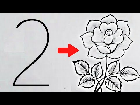 ROSE Drawing Easy