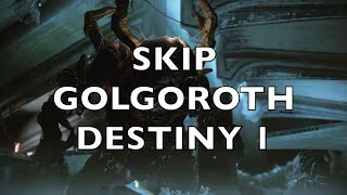 Destiny 1 King's Fall Skip the Golgoroth bossfight using Wall Breach
