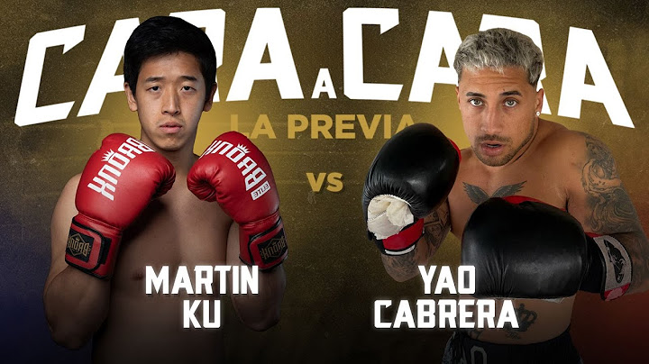 YAO CABRERA vs MARTIN KU | CARA A CARA | LA GRAN PELEA 2