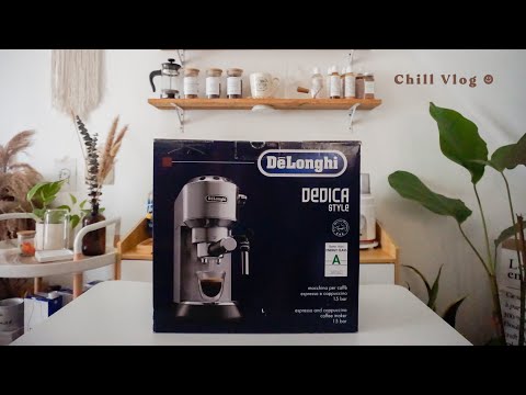 Delonghi Dedica EC685 UNBOXING + making coffee! ā» Delonghi Dedica EC685 UNBOXING + making coffee! ā»