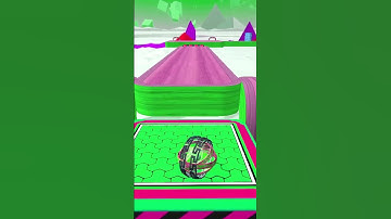 CRAZY PARKOUR IN GOING BALLS - REVERSE SPEEDRUN #goingballs #shorts #gaming