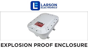 Explosion Proof Enclosure - 8" x 12" x 6" Internal Dimensions - Class 1 Division 1 - Surface Mount