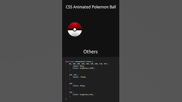 CSS animated Pokemon Ball