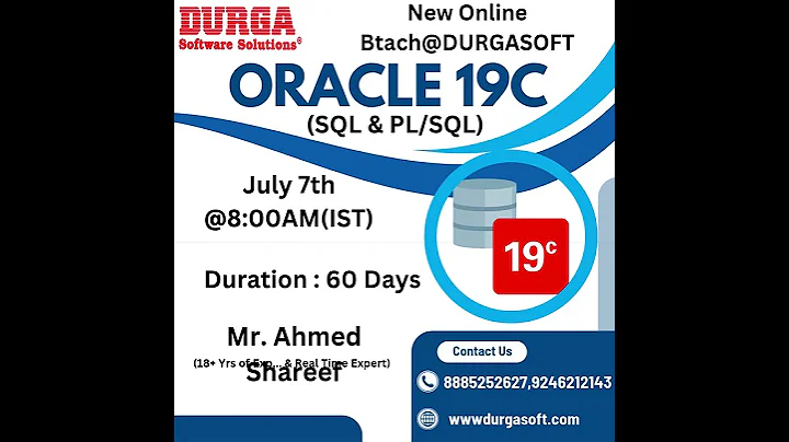 📢 New Online Batch @DurgaSoftwareSolutions