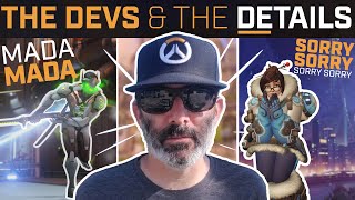 Overwatch Devs React to Fan Favorite Voice Lines! | The Devs \& The Details #4