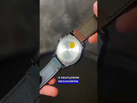 Чоловічий наручний кварцовий годинник Curren Monreal Armor Black, 2 ремінці, видео 3