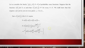 Complete Sufficient Statistics Part 1